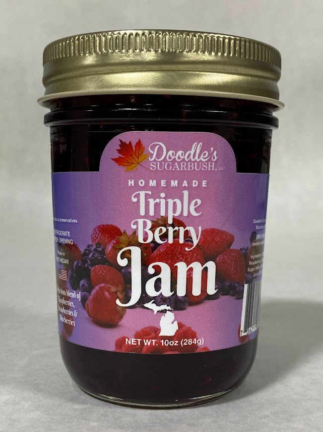 Triple Berry Jam | Doodle's Sugarbush, LLC - 100% Pure Michigan