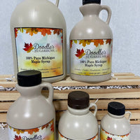 Grade A Maple Syrup - Plastic Containers maple syrup Doodle's Sugarbush, LLC 