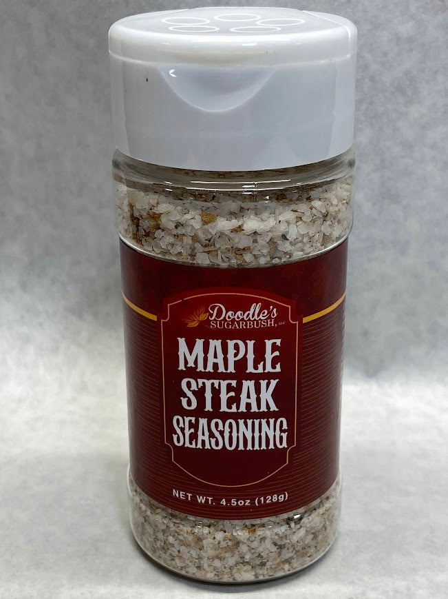 Maple Steak Seasoning Doodle s Sugarbush LLC 100 Pure Michigan Maple Syrup