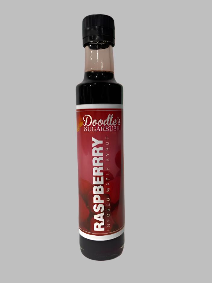 Raspberry Infused Maple Syrup