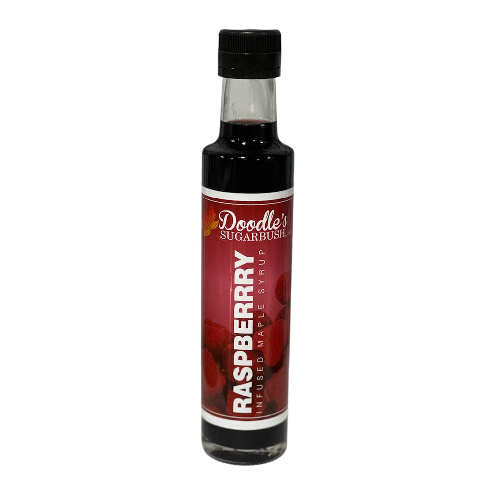 Raspberry Infused Maple Syrup