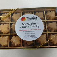 100% Pure Maple Candy maple candy Doodle's Sugarbush, LLC 15 pc box 
