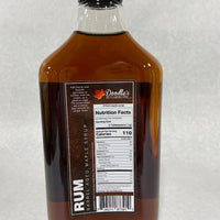 Rum Barrel Aged Maple Syrup maple syrup Doodle's Sugarbush, LLC 