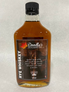 Rye Whiskey Barrel Aged Maple Syrup maple syrup Doodle's Sugarbush, LLC 200ml - 6.8oz. 
